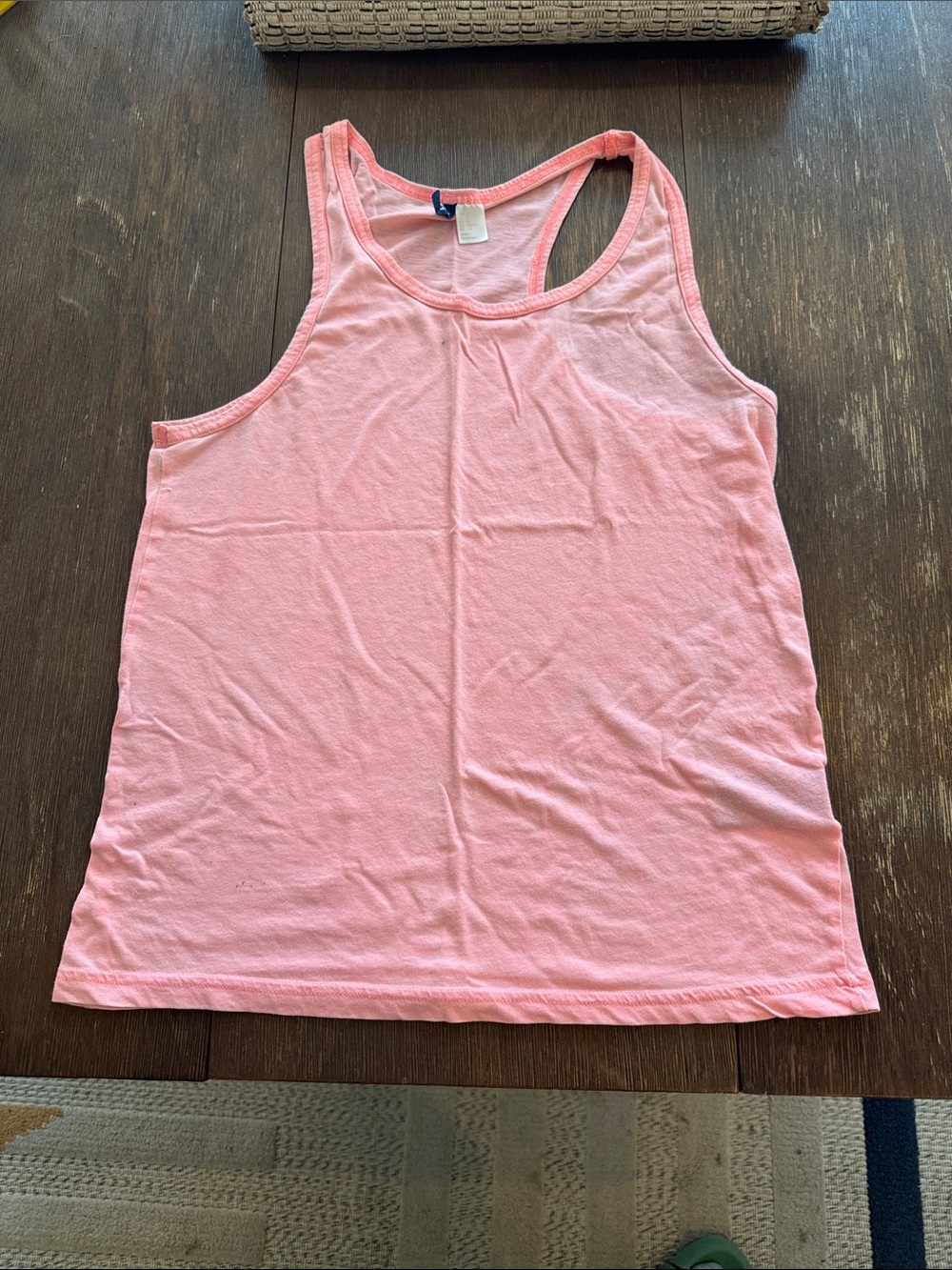 H&M Divided, Men's Pink Racerback Athletic Tank Top